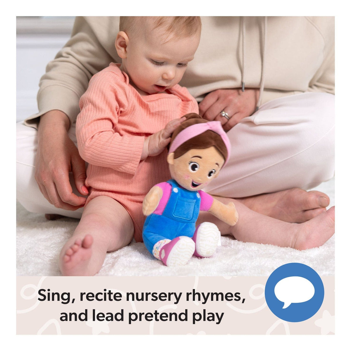 GUND – Ms. Rachel Cuddle and Comfort Doll Plush Toy