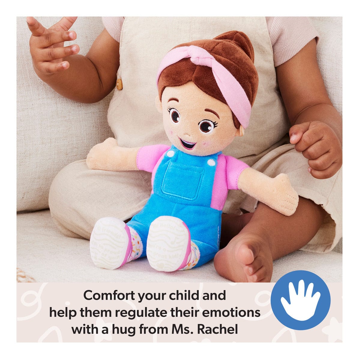 GUND – Ms. Rachel Cuddle and Comfort Doll Plush Toy