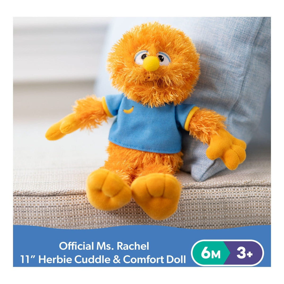 GUND – Ms. Rachel Herbie Cuddle & Comfort Doll Plush Toy