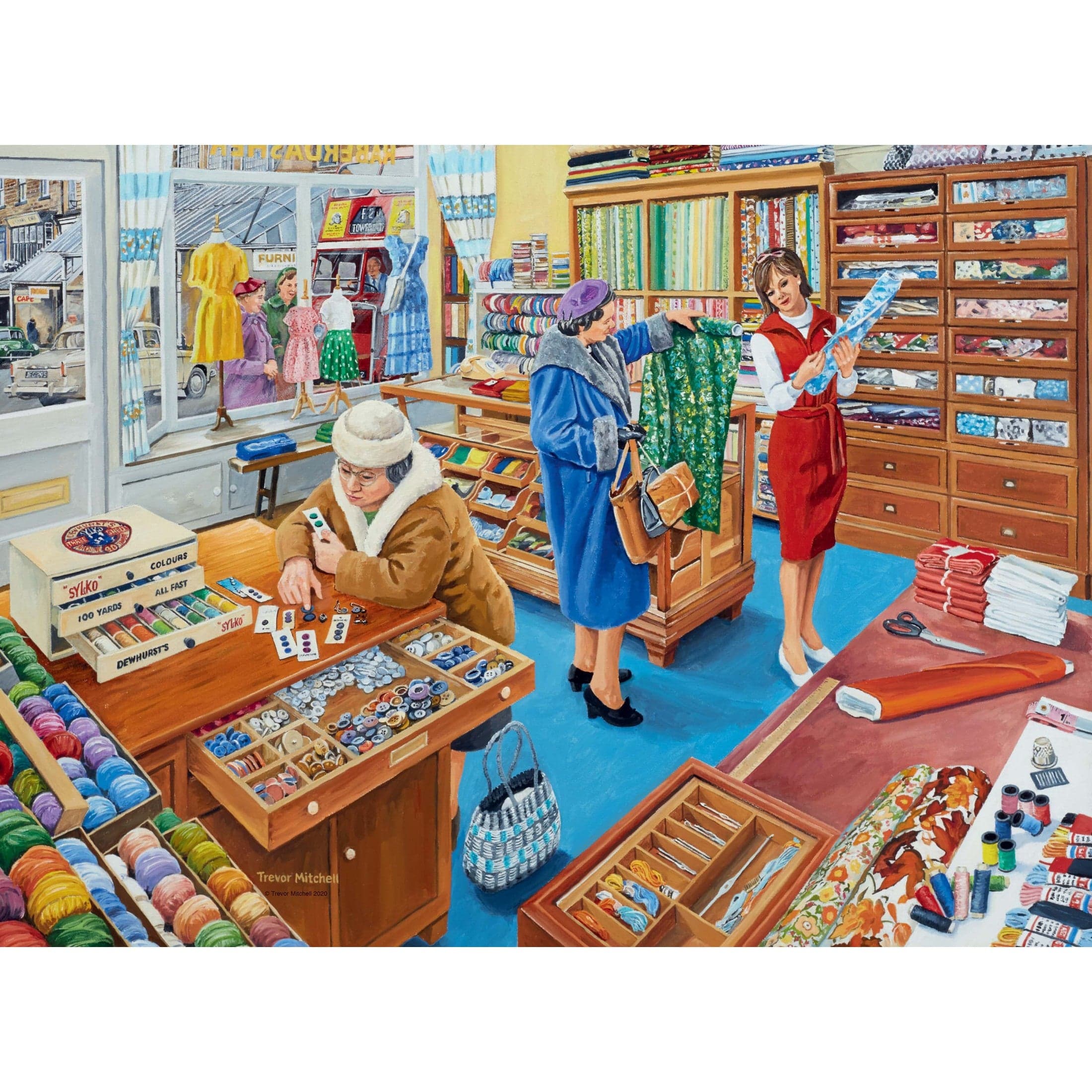 Happy Days At Work The Haberdasher 500pc 4005555005247