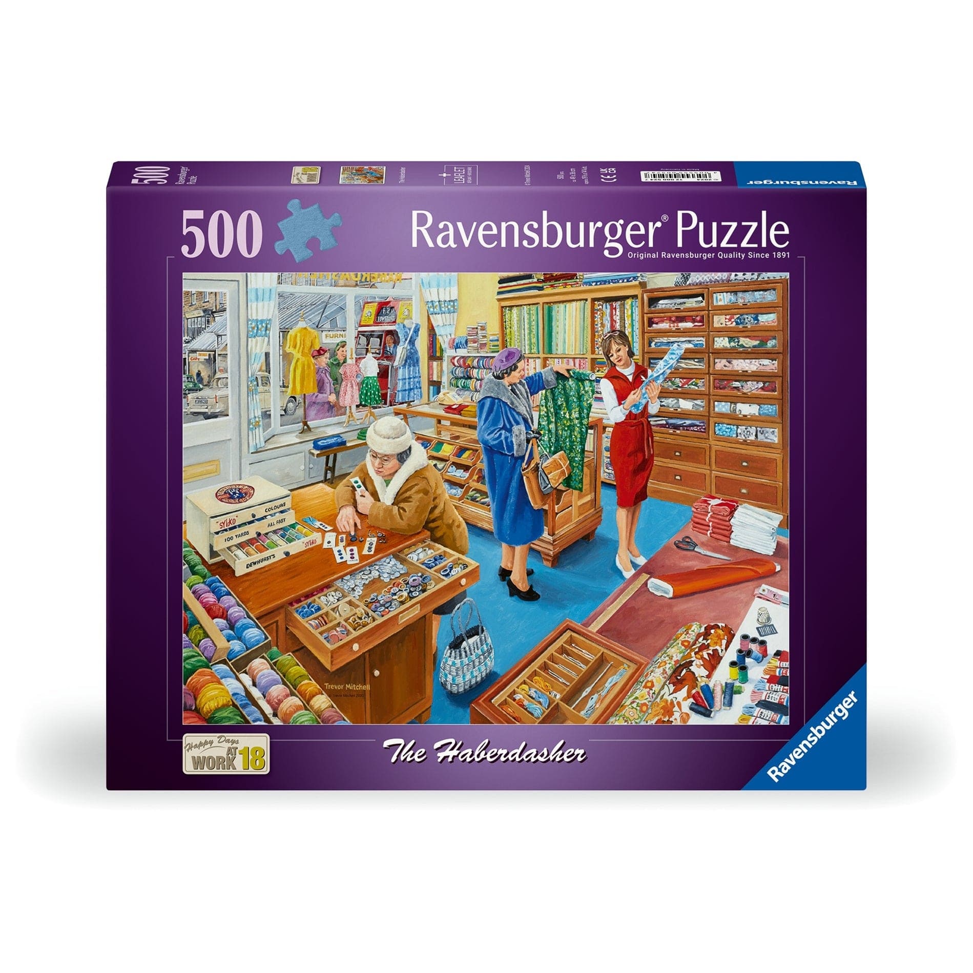 Happy Days At Work The Haberdasher 500pc 4005555005247