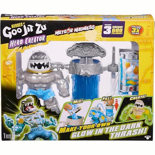 Heroes of Goo Jit Zu - Meteor Madness Hero - Glow in the Dark Thrash 5029736084325