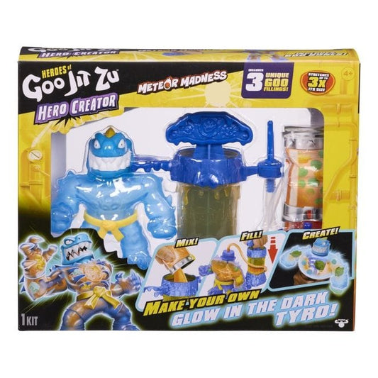 Heroes of Goo Jit Zu - Meteor Madness Hero - Glow in the Dark Tyro 5029736084318
