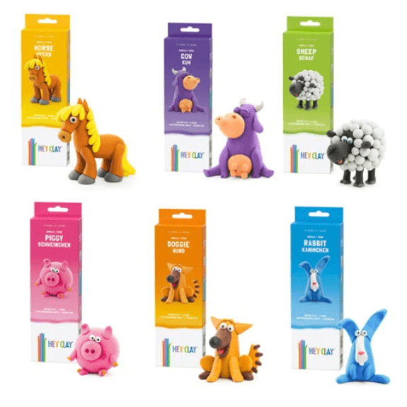 Hey Clay Animals 3 Can - Choose your Animal
