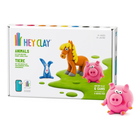 Hey Clay Animals 6 Can 5011666735743