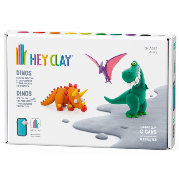 Hey Clay Dino Craft Kit for Kids | Lennie's Toys Hey Clay Dino Craft Kit for Kids | Lennie's Toys