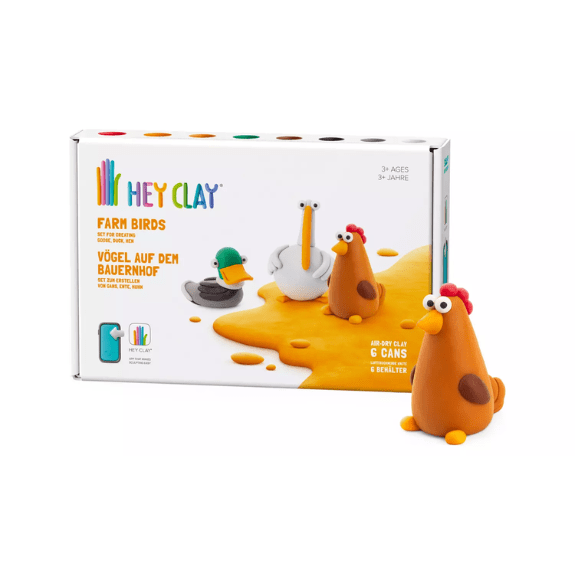 Hey Clay Farm Birds 6 Can 5011666735767