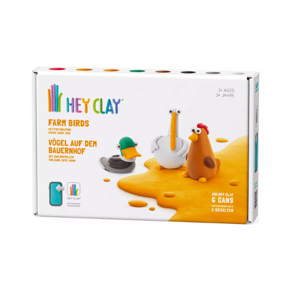 Hey Clay Farm Birds 6 Can 5011666735767