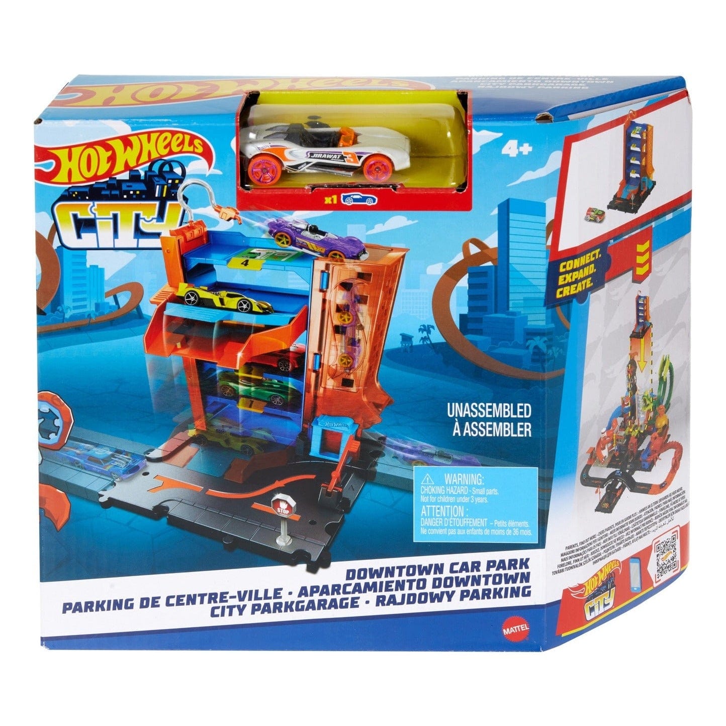 Hot Wheels City Downtown Track Set Assortment 0194735030101
