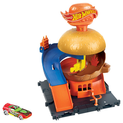 Hot Wheels City Downtown Track Set Assortment 0194735030101