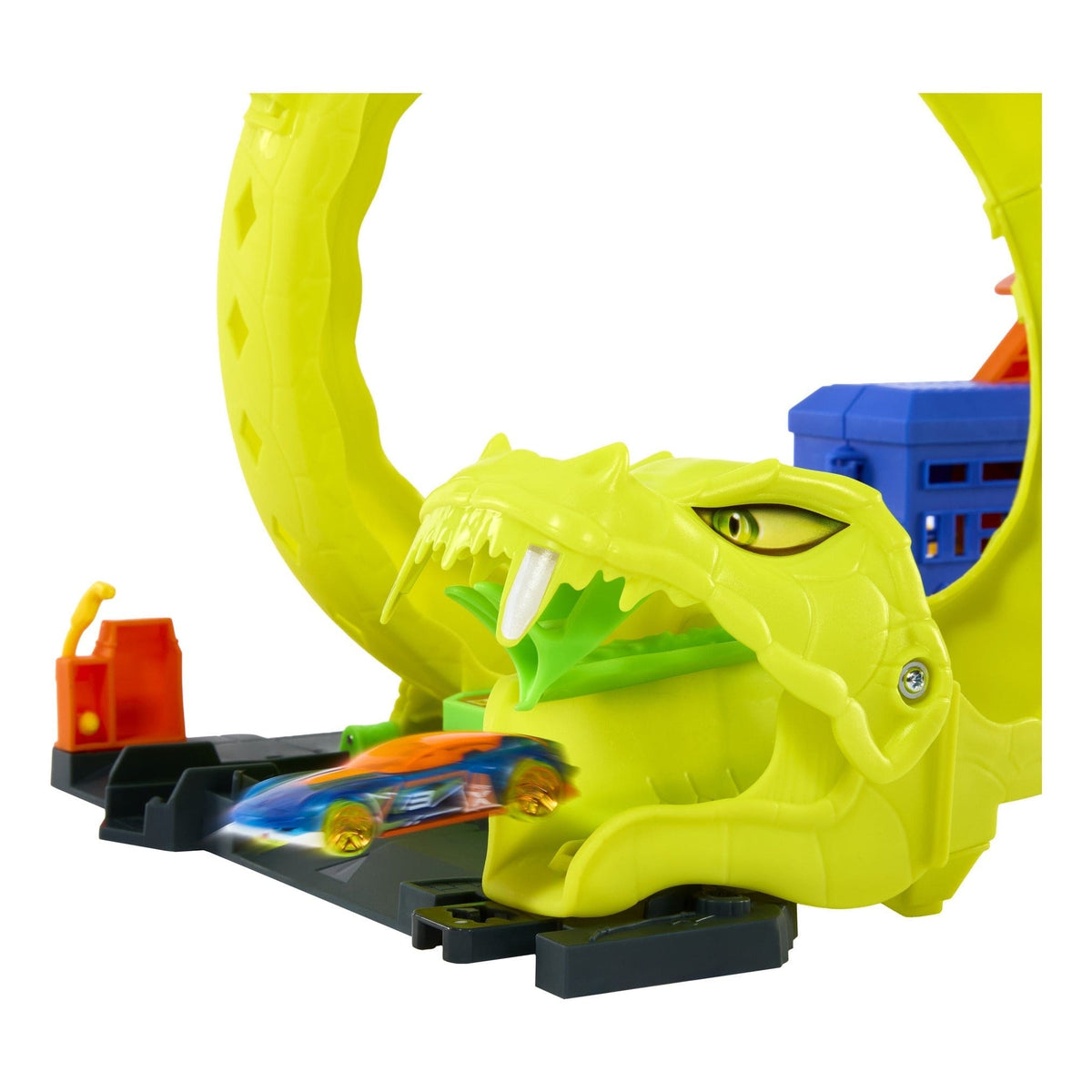 Hot Wheels City Snake Attack Gas Station