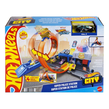 * Hot Wheels City Super Police Station 194735264155
