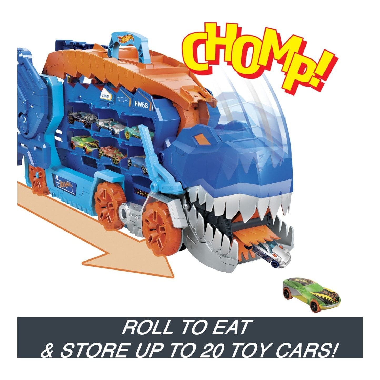 Hot Wheels City Ultimate Hauler T-Rex Race Track Toy – Lennies Toys