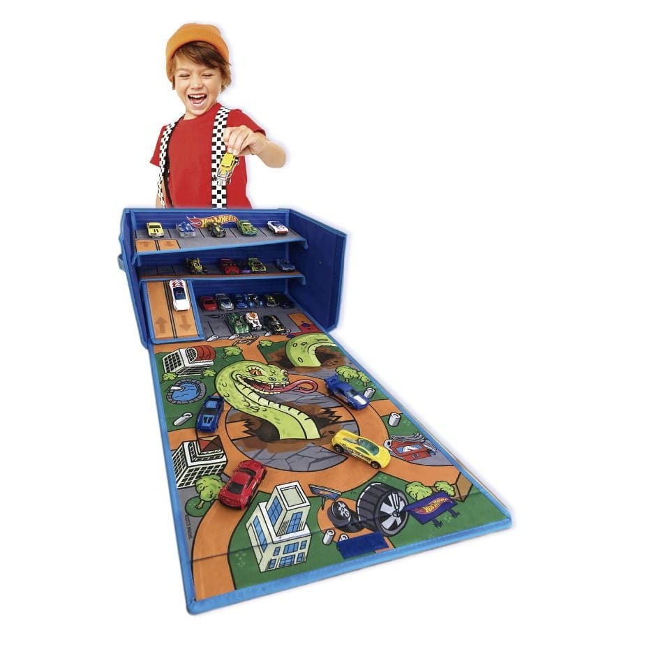 Hot Wheels Flex Cube playmat Garage storage 4893825032341