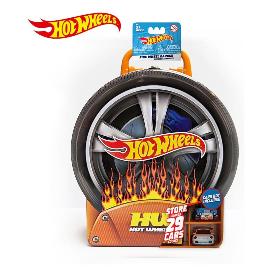Hot Wheels Metallic Shaped Car Case With Handle 4893825032143
