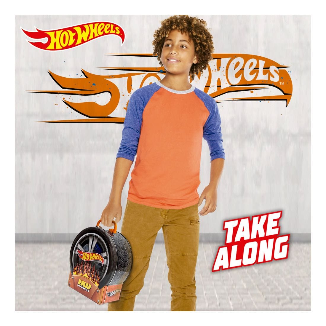 Hot Wheels Metallic Shaped Car Case With Handle 4893825032143