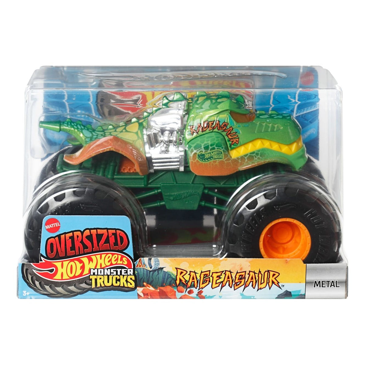 * Hot Wheels Monster Truck Oversized Rageasaur