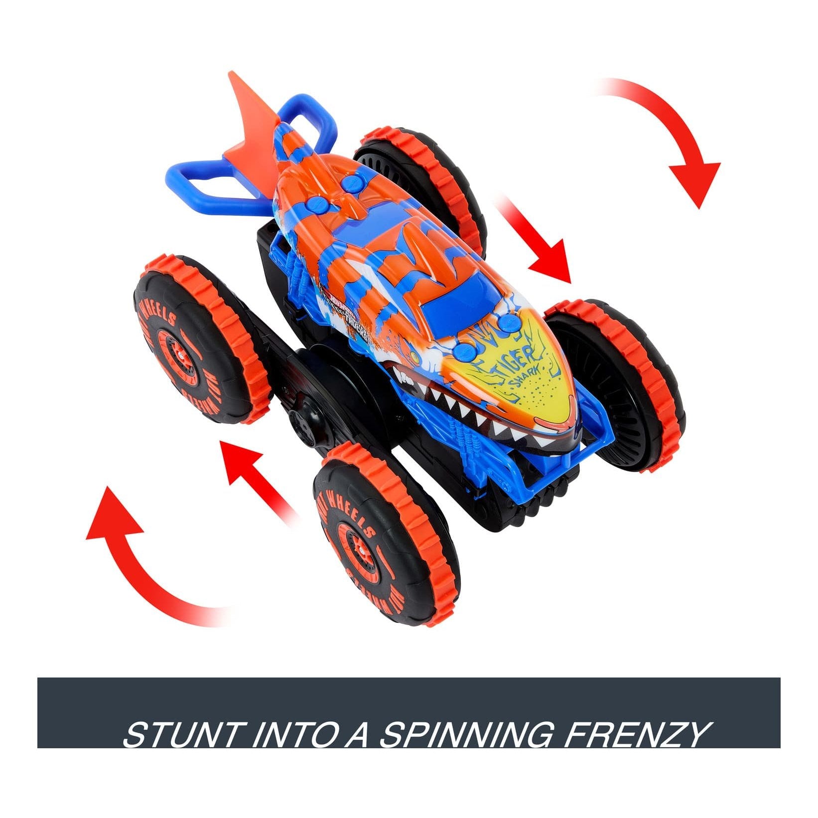 * Hot Wheels Monster Trucks 1:15 Tiger Shark RC