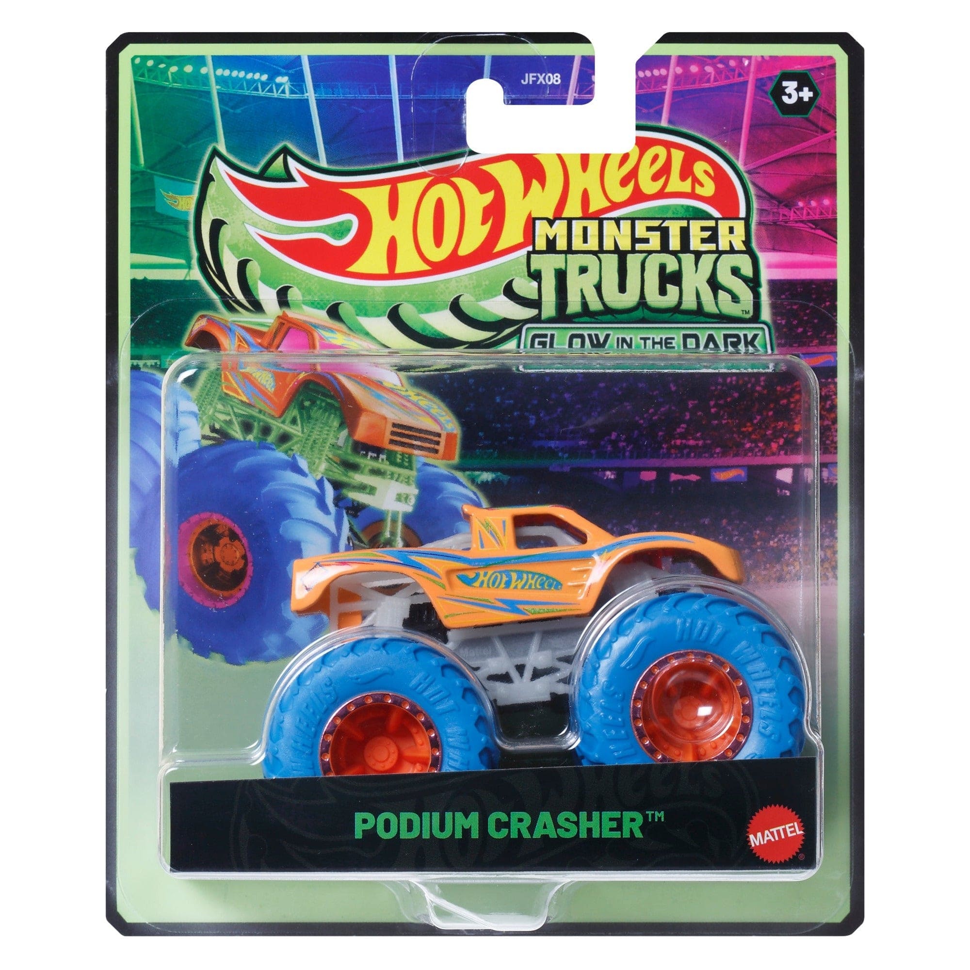 Hot Wheels Monster Trucks Glow in the Dark Assortment 1019473530770