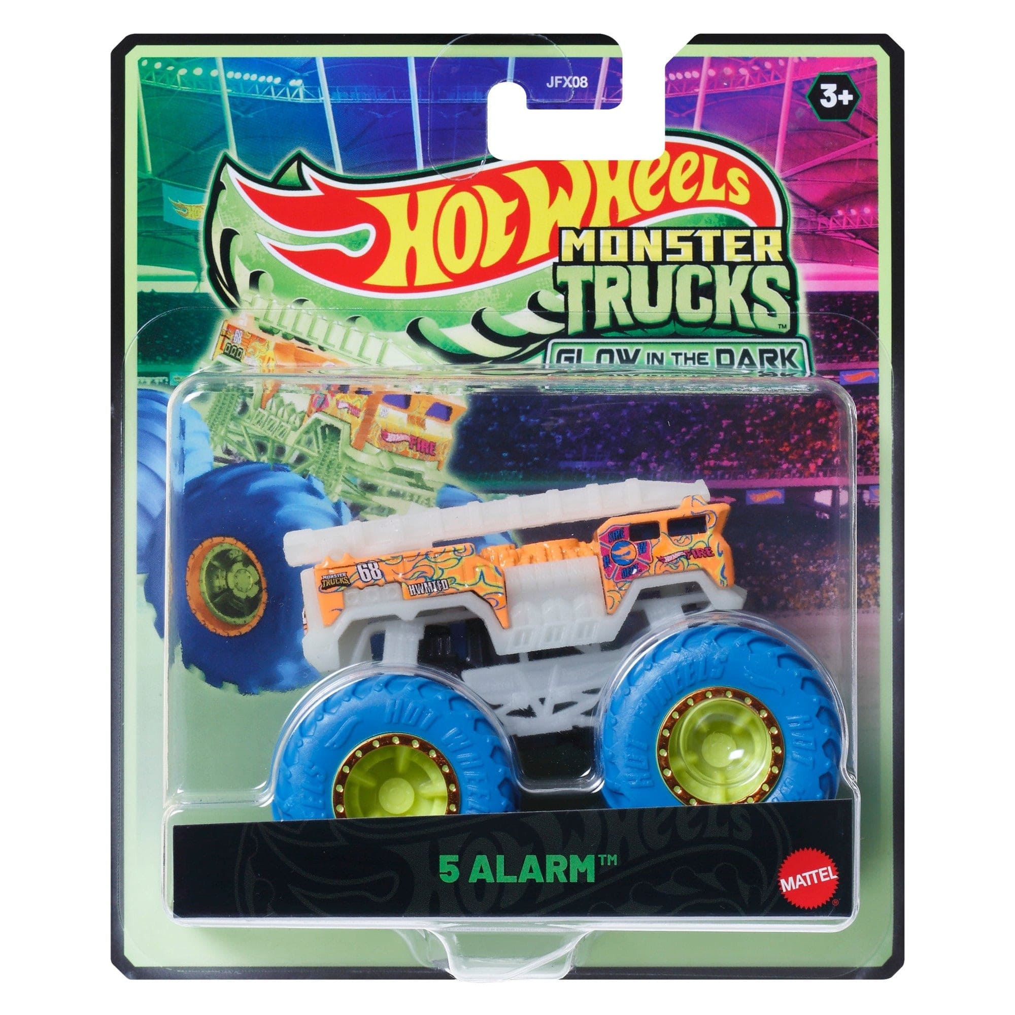 Hot Wheels Monster Trucks Glow in the Dark Assortment 1019473530770