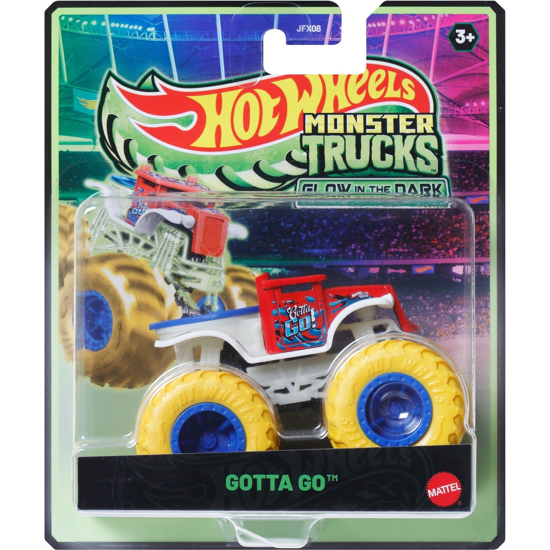 Hot Wheels Monster Trucks Glow in the Dark Assortment 1019473530770