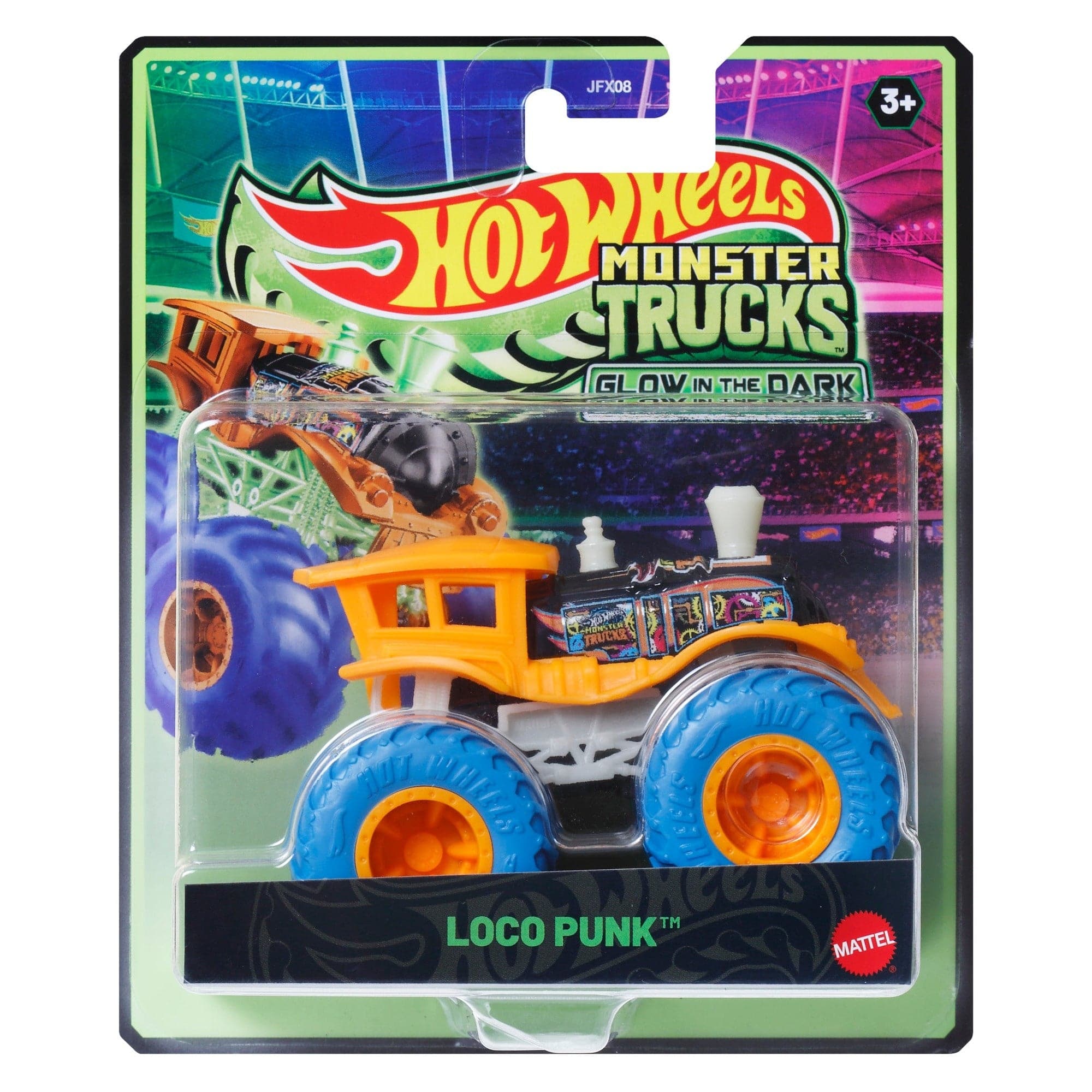 Hot Wheels Monster Trucks Glow in the Dark Assortment 1019473530770
