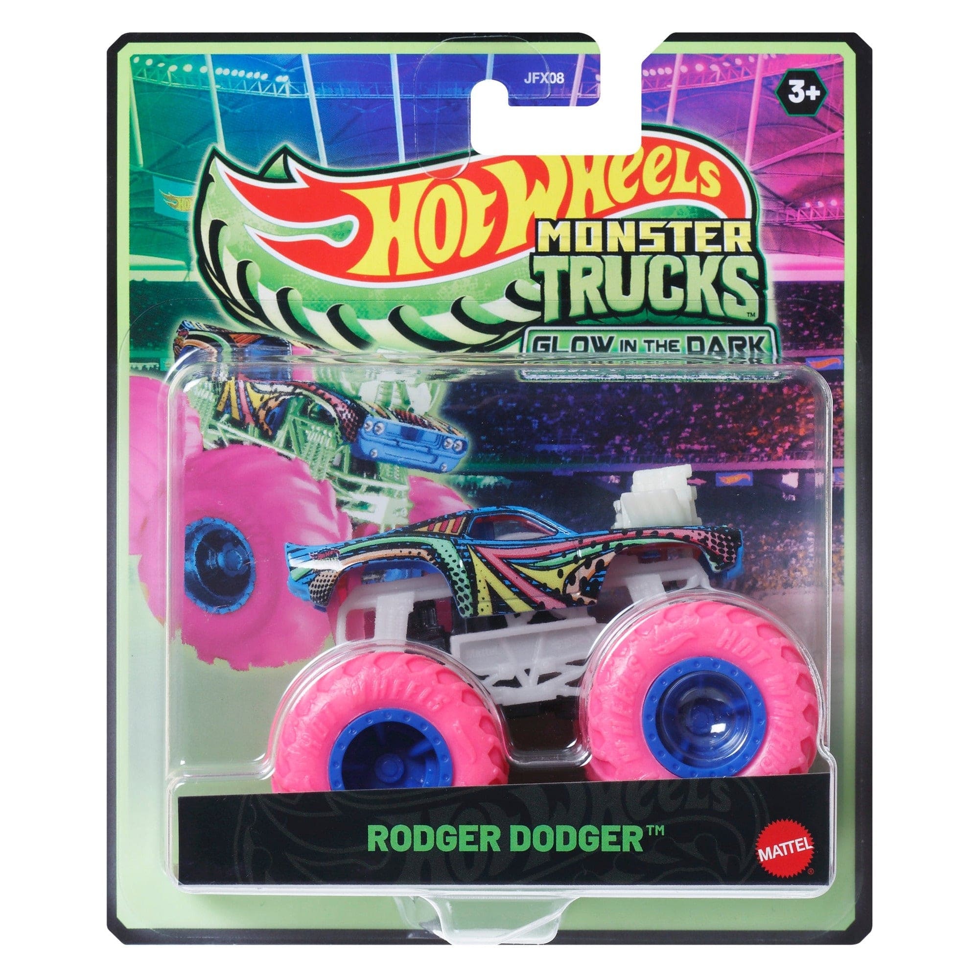 Hot Wheels Monster Trucks Glow in the Dark Assortment 1019473530770
