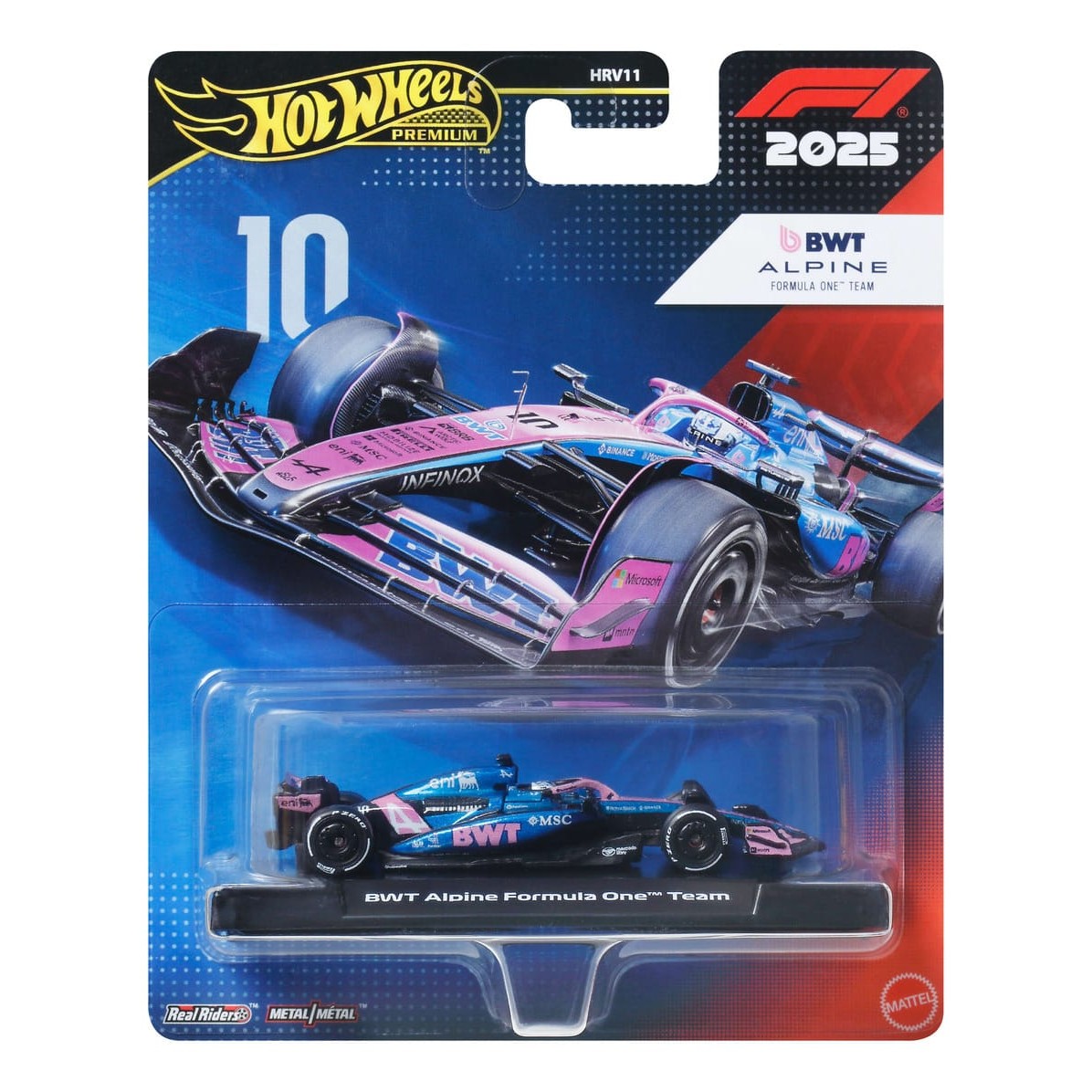 * Hot Wheels Premium F1: Alpine Pierre Gasly