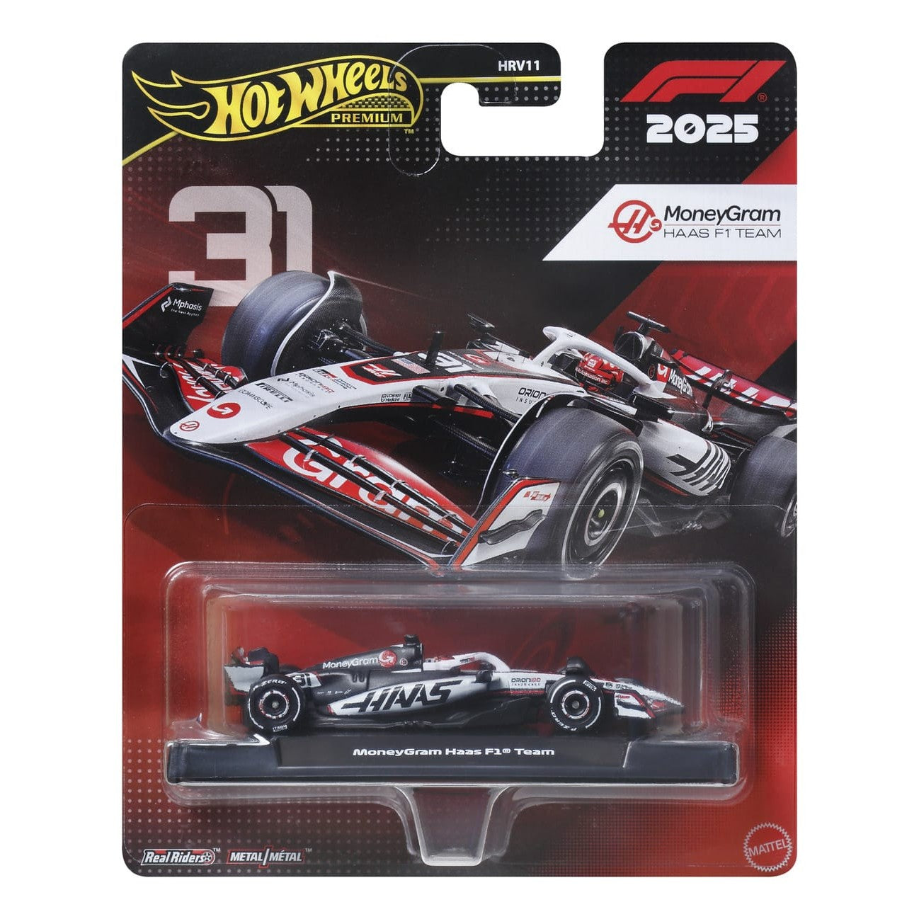 * Hot Wheels Premium F1: Haas Esteban Ocon