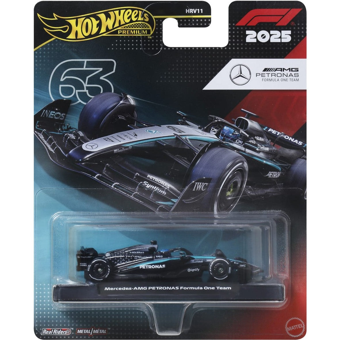 * Hot Wheels Premium F1: Mercedes George Russell