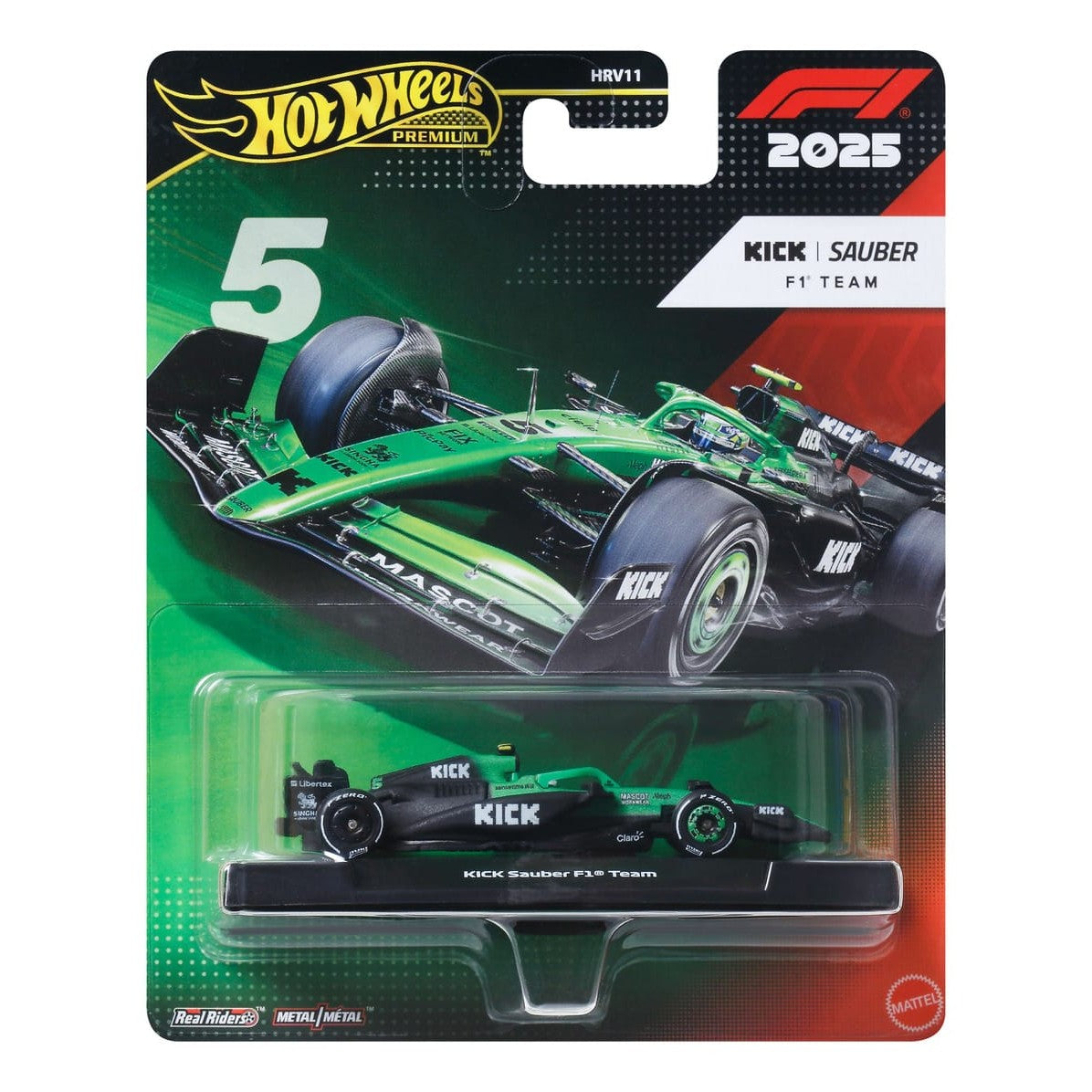 * Hot Wheels Premium F1: Sauber Gabriel Bortoleto