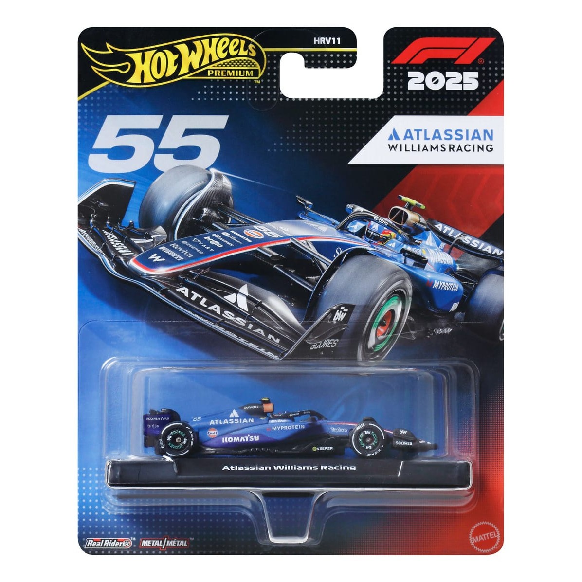 * Hot Wheels Premium F1: Williams Carlos Sainz