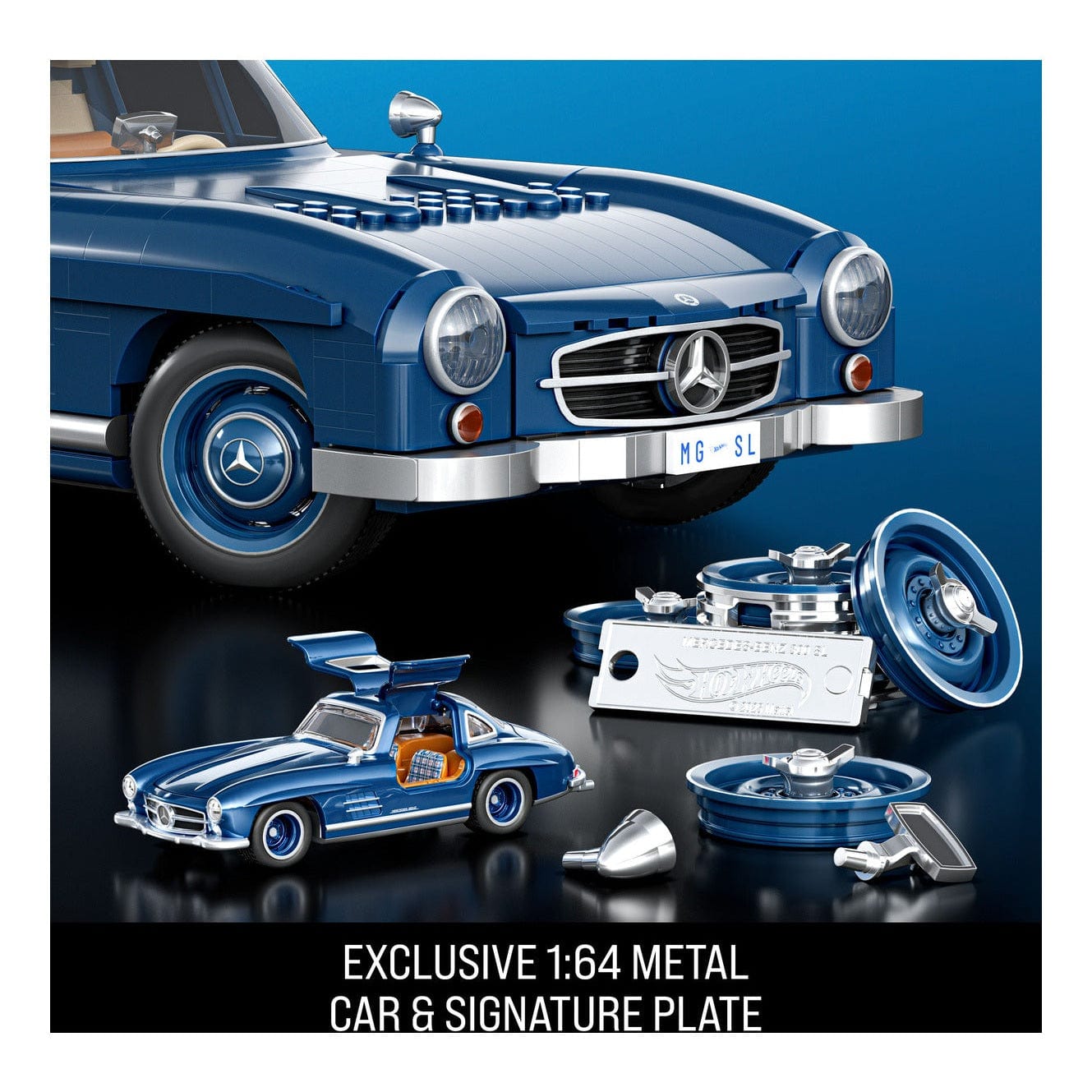 Hot Wheels Premium Mercedes Benz 300 SL