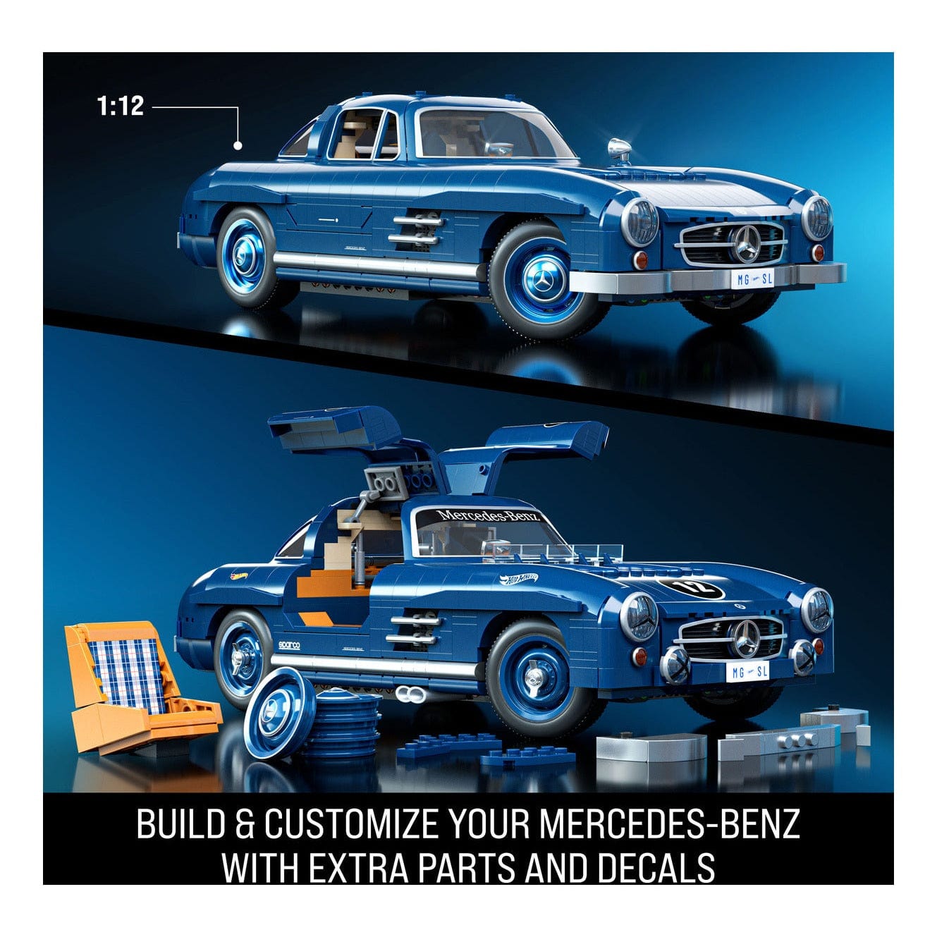 Hot Wheels Premium Mercedes Benz 300 SL