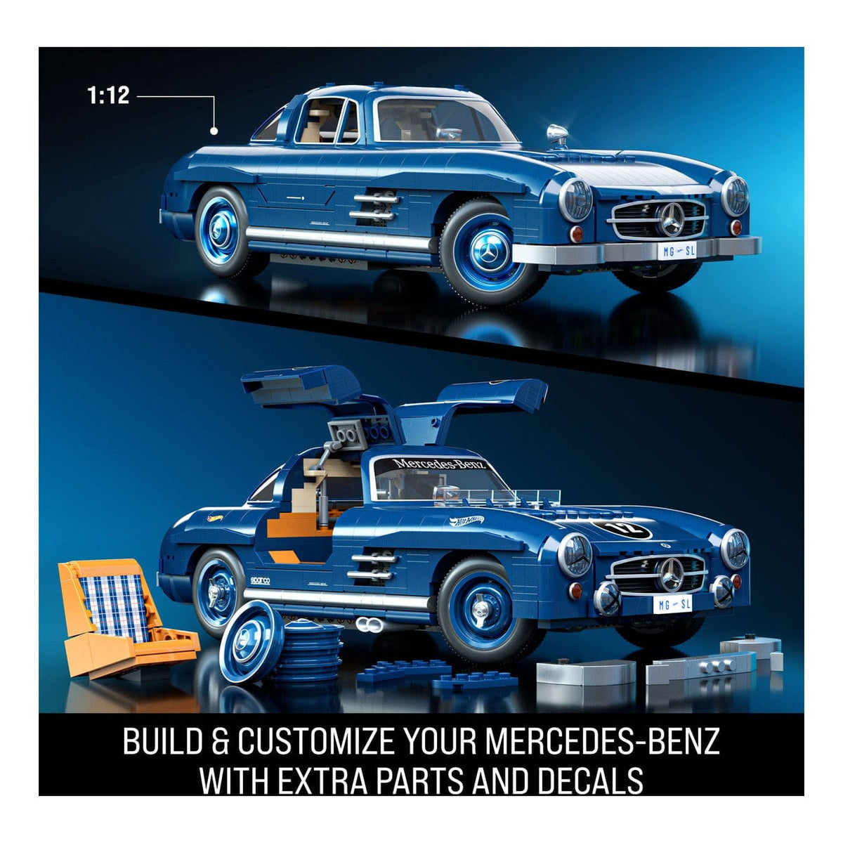 Hot Wheels Premium Mercedes Benz 300 SL