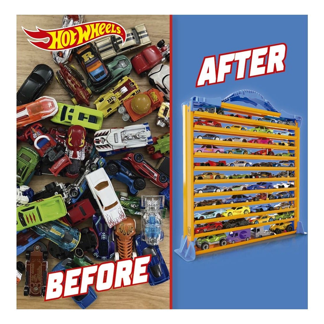 Hot Wheels Rack N Track Car Case 4893825028917