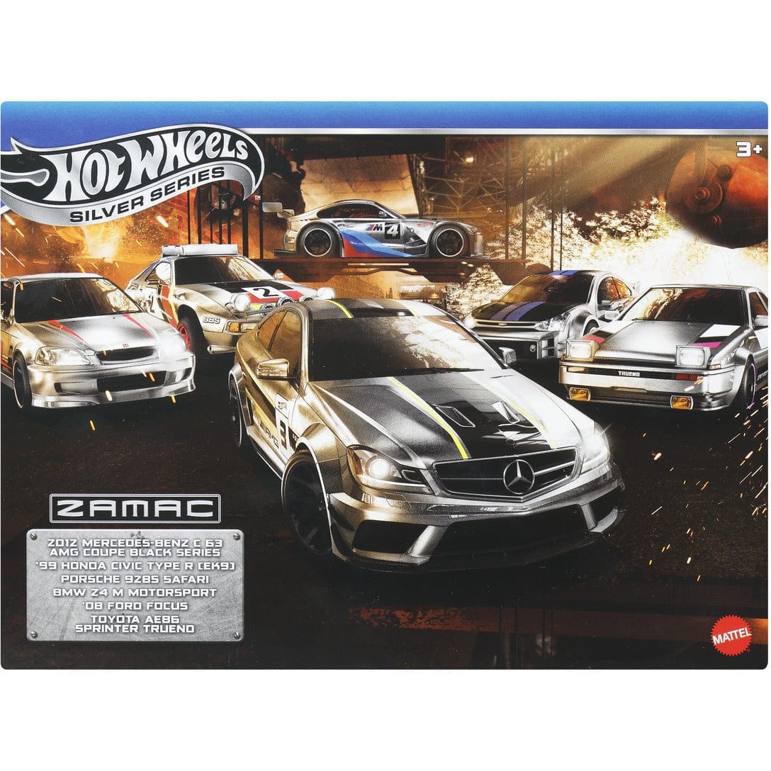 Hot Wheels Silver Series ZAMAC Multipack