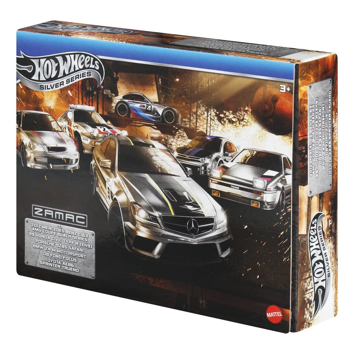 Hot Wheels Silver Series ZAMAC Multipack