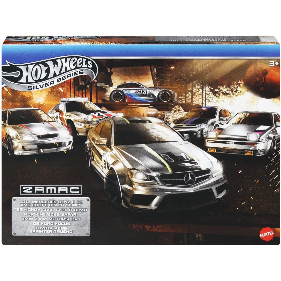 Hot Wheels Silver Series ZAMAC Multipack