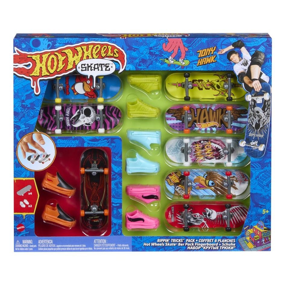 Hot Wheels Skate Rippin' Tricks 8-Pack 194735135417