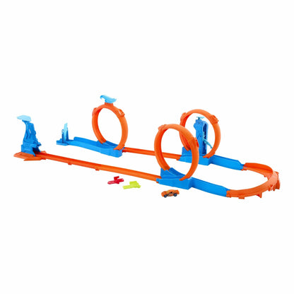 Hot Wheels Track Creator Triple Loop Frenzy Kit