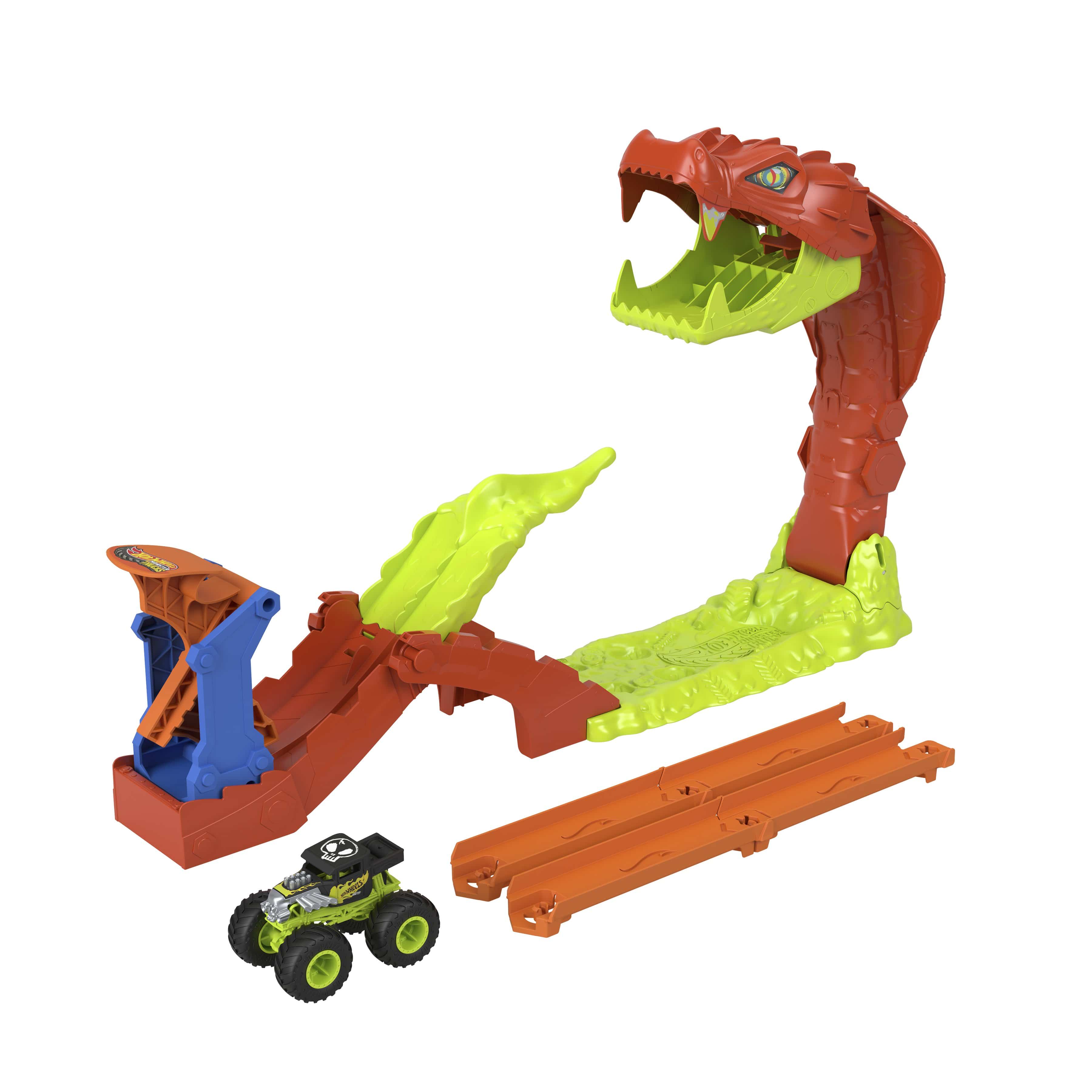 Hot Wheels Trucks Snake Slam Takedown Ultimate Edition Authentic Die-Cast Collectible Truck
