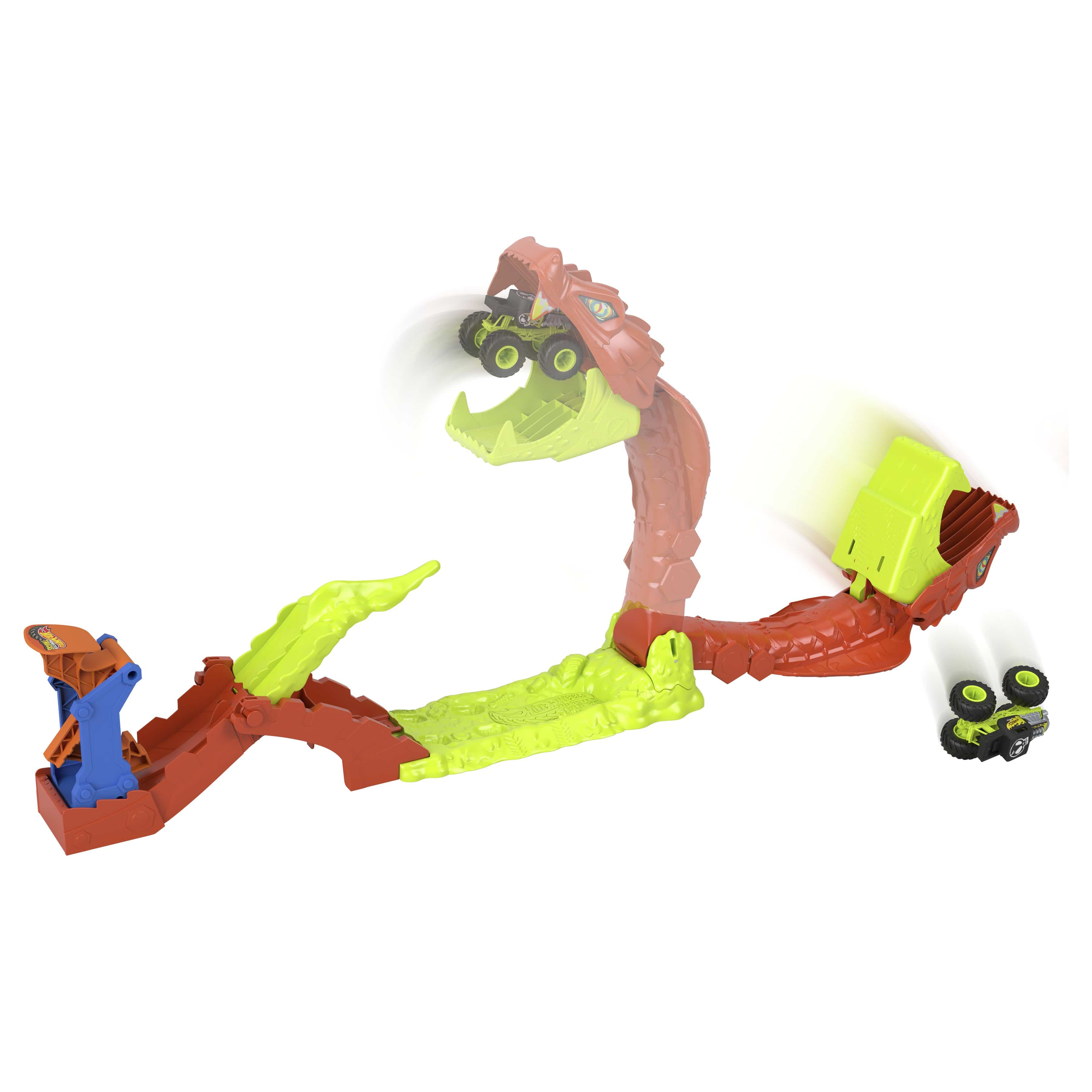 Hot Wheels Trucks Snake Slam Takedown Ultimate Edition Authentic Die-Cast Collectible Truck