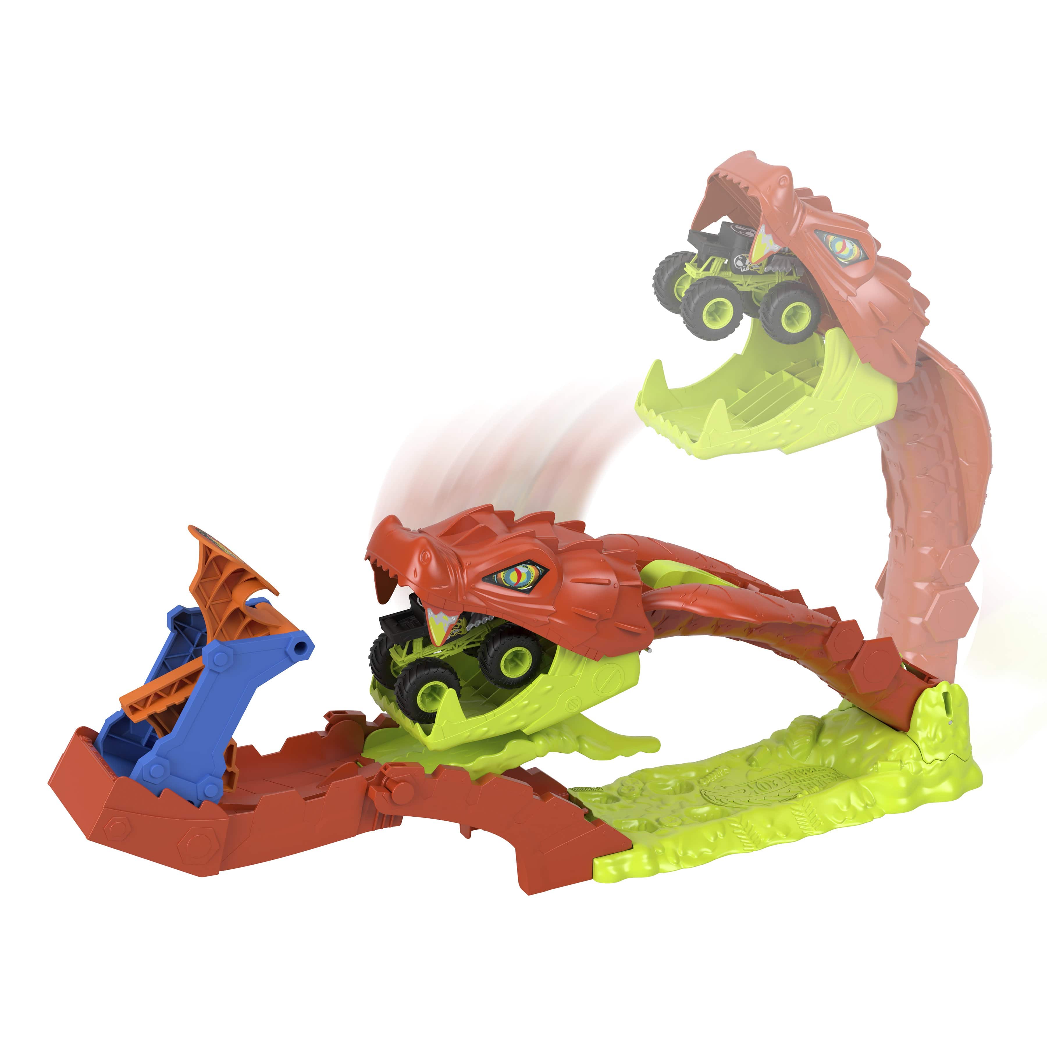 Hot Wheels Trucks Snake Slam Takedown Ultimate Edition Authentic Die-Cast Collectible Truck