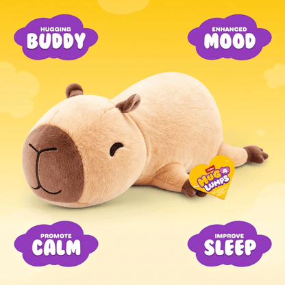 Hug A Lumps - Fuzzy Weighted Plush - Medium (1.3kg/2.8lbs) - Choose your Fuzzy Plush