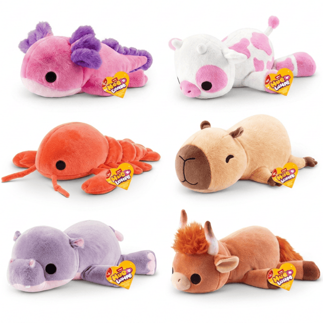 Hug A Lumps - Fuzzy Weighted Plush - Medium (1.3kg/2.8lbs) - Choose your Fuzzy Plush