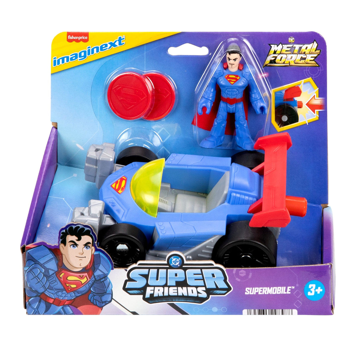 Imaginext DC Super Friends Deluxe Vehicle Assortment 194735298488
