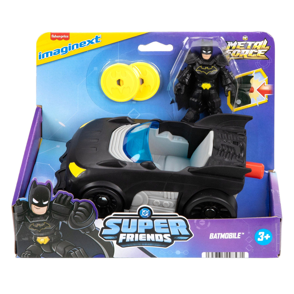 Imaginext DC Super Friends Deluxe Vehicle Assortment 194735298488