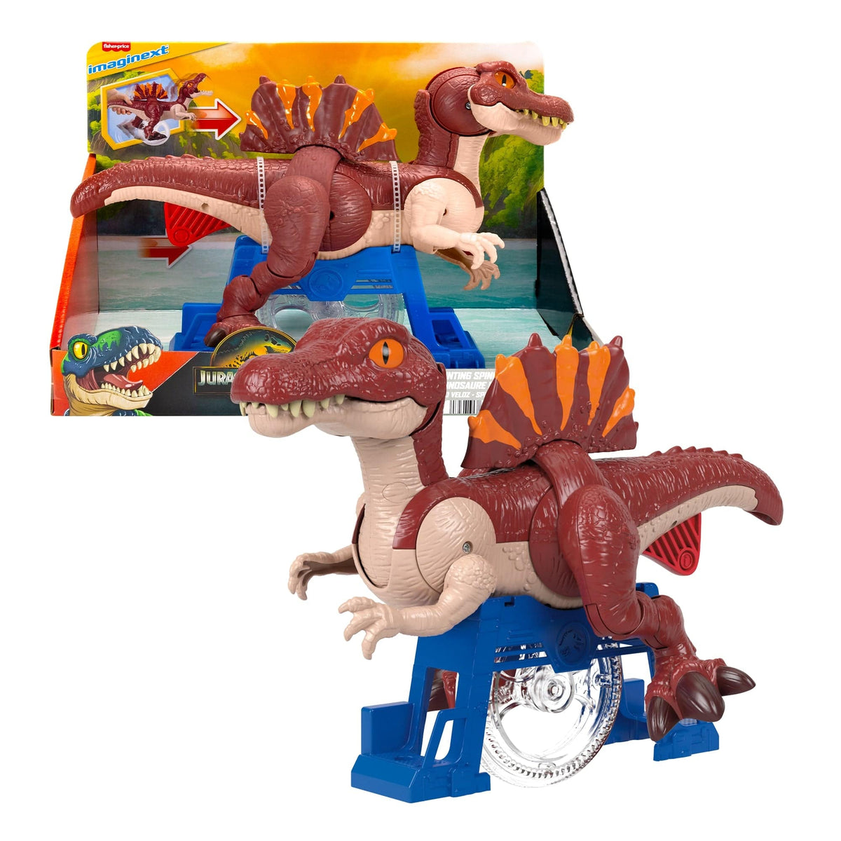 Imaginext Jurassic World 4 Running Dino