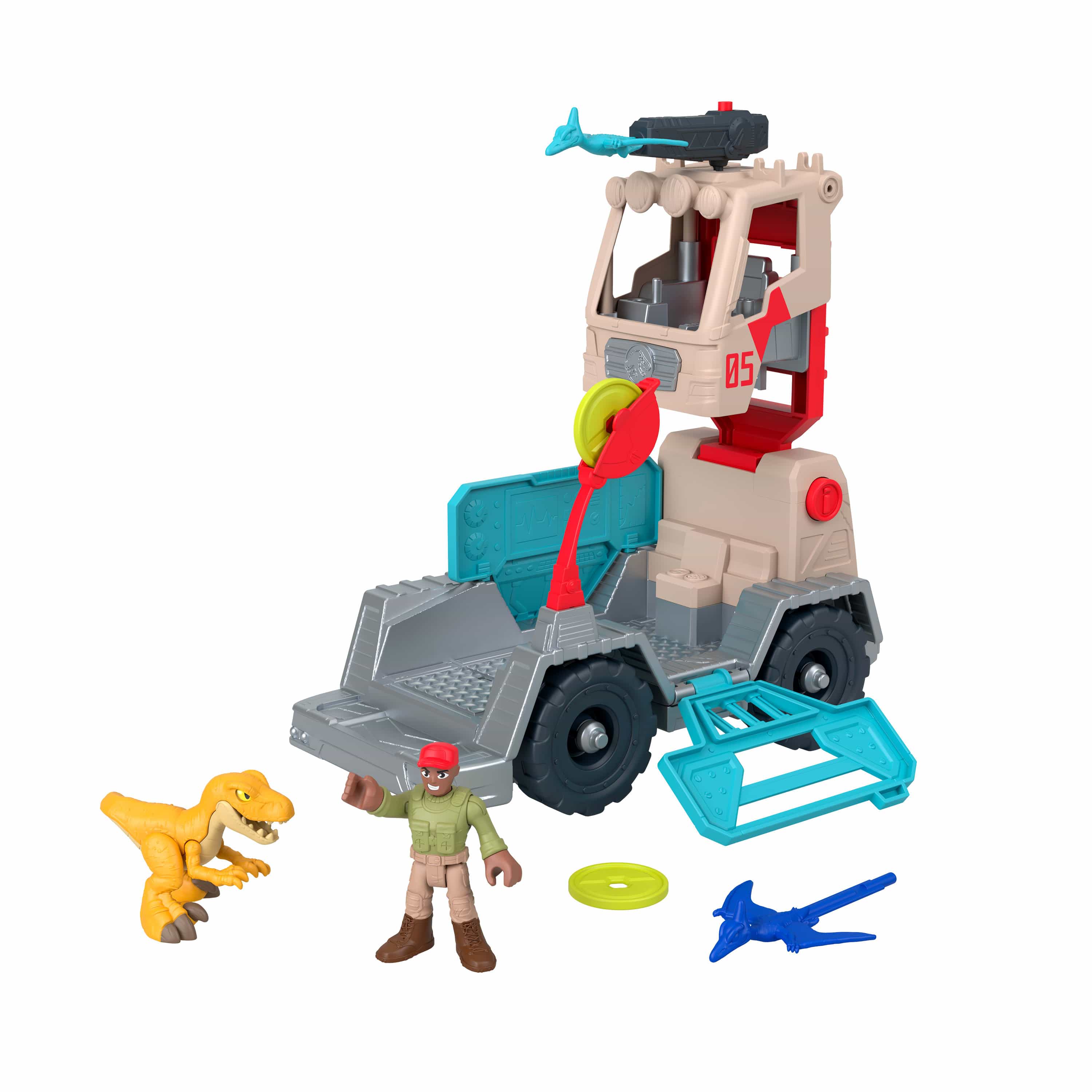 * Imaginext Jurassic World Raptor Rescue Tracker